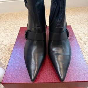 Tamara Mellon Black Heeled Boots
